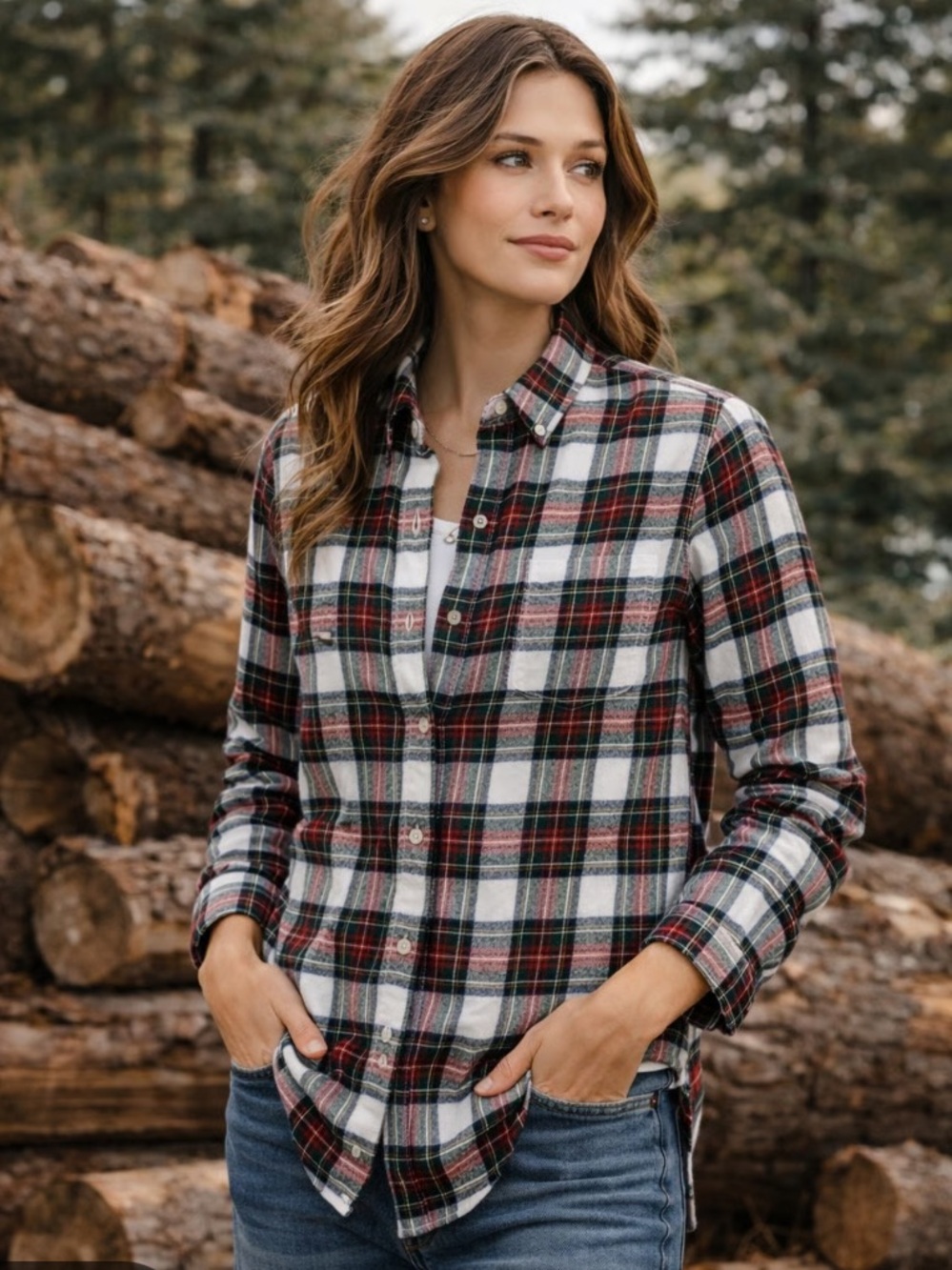 Abercrombie & Fitch Button Up Flannel